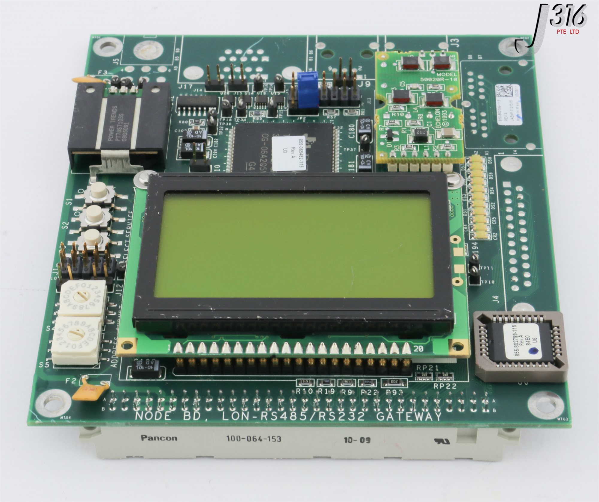 27689 LAM RESEARCH PCB NODE BD, LON-RS485/RS232 GATEWAY (PARTS
